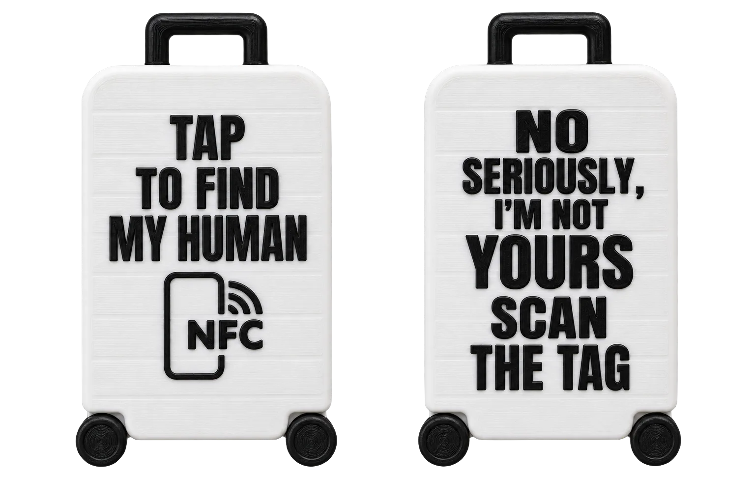 Travel Buddy Tag — NFC Luggage Tag