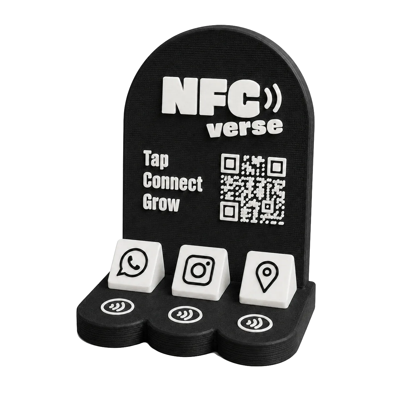 Multi NFC & QR Business Stand