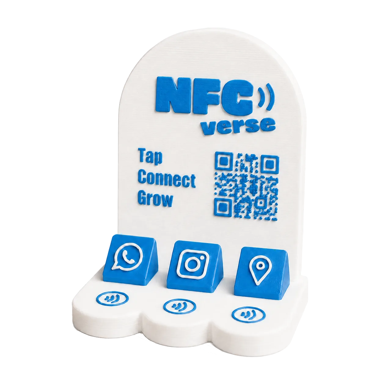 Multi NFC & QR Business Stand