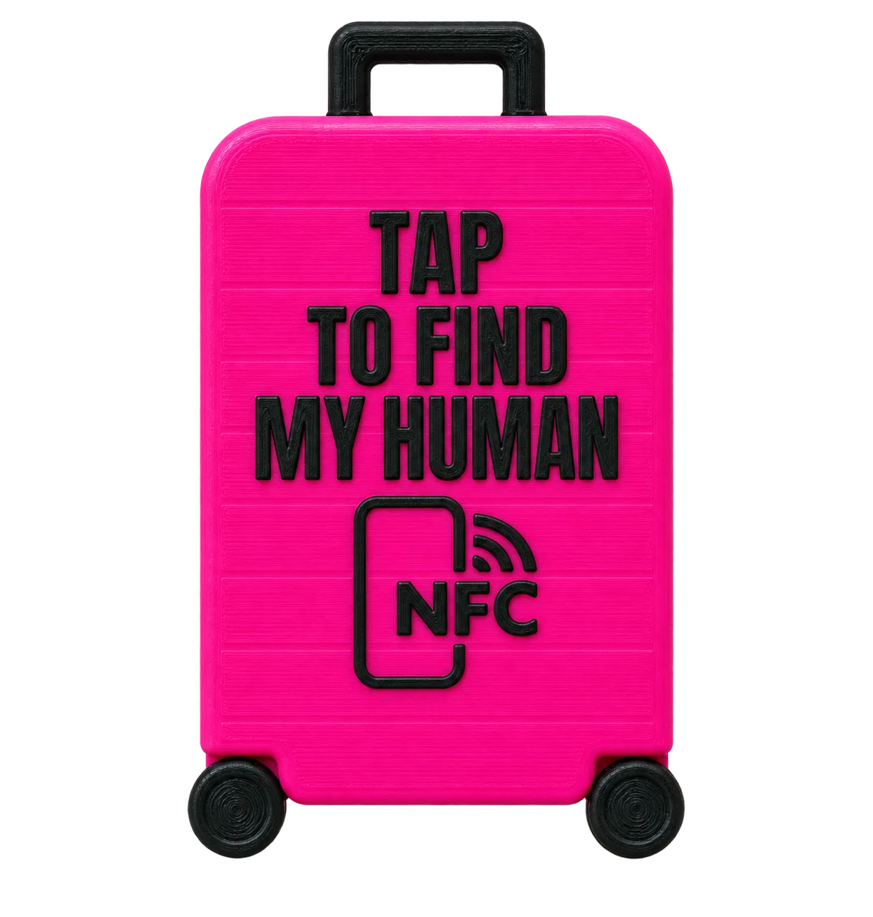 Travel Buddy Tag — NFC Luggage Tag